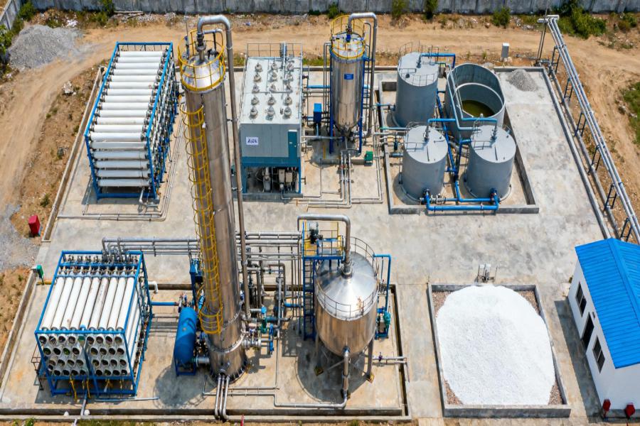 Zero Liquid Discharge (ZLD) Plant
